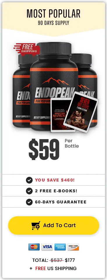 Endopeak price 3